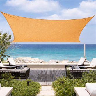   Panza parasolar HDPE - pentru umbrirea teraselor, dreptunghiulară 2x3 m Bej