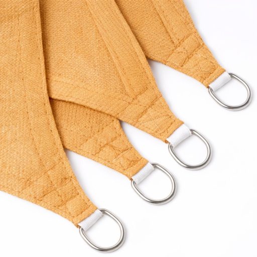 Panza parasolar HDPE - pentru umbrirea teraselor, dreptunghiulară 4x4 m Bej