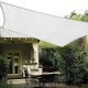 Panza parasolar HDPE - pentru umbrirea teraselor, dreptunghiulară 3x5 m Albă