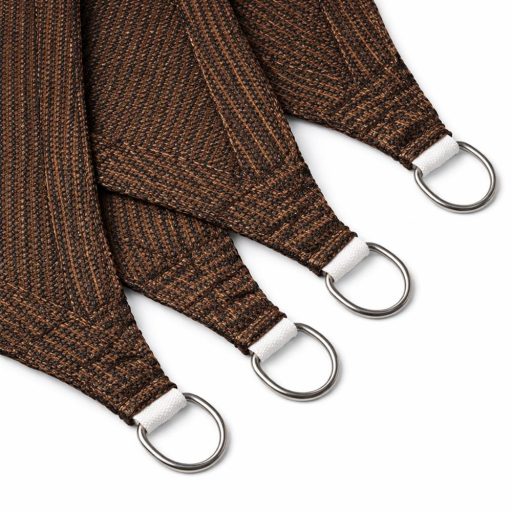 Panza parasolar HDPE - pentru umbrirea teraselor, dreptunghiulară 3x4 m Cafea