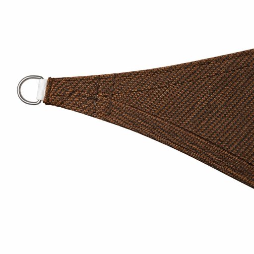 Panza parasolar HDPE - pentru umbrirea teraselor, dreptunghiulară 3x4 m Cafea