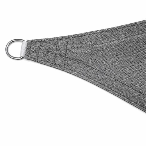 Panza parasolar HDPE - pentru umbrirea teraselor, dreptunghiulară 3x3 m Gri grafit